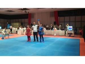 Türkiye Wushu Kung Fu Şampiyonası’da Karslı minik sporcu bronz madalya aldı