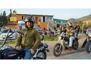 Başkan Adayı Yazıcı motor kulübü üyeleriyle şehir turu yaptı