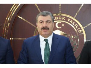 Bakan Koca, Karabük’teki yatırımları açıkladı