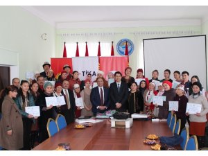 TİKA’dan Kırgızistan’da kadın istihdamına destek