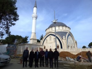 Ahi Evren Cami ve otopark inşaatı tamamlandı