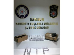 Samsun’da 6 bin 384 uyuşturucu hap ele geçirildi: 2 gözaltı