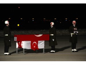 Afrin şehidinin cenazesi memleketi Erzurum’a getirildi