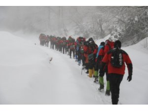 Kocaeli İtfaiyesi’nden 50 personele karda kurtarma eğitimi