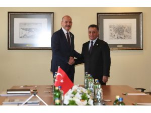 İçişleri Bakanı Soylu, Azeri mevkidaşıyla görüştü