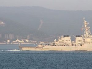 ABD destroyeri Karadeniz'e dönüyor