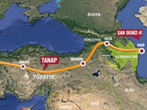 TANAP'tan Türkiye'ye gelen gaz 1 milyar metreküpü aştı