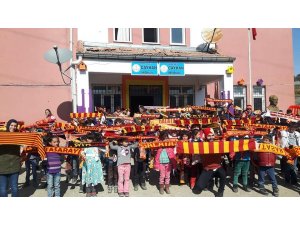 Galatasaray Spor Kulübü’nden köy okuluna anlamlı yardım