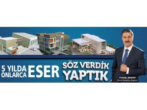 Başkan Aksoy, projeleriyle Tatvan’a ivme kazandırdı