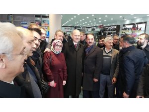 İçişleri Bakanı Erzincan’da esnafı ziyaret etti