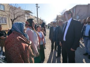 Başkan Mustafa Çöl’e ev ziyaretinde davul ve zurnalı karşılama