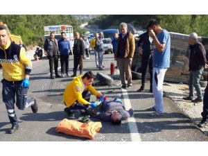 Datça’da trafik kazası: 4 yaralı