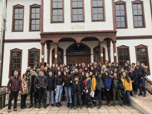 150 öğrencisiyle memleketi Çankırı’ya gezi düzenledi