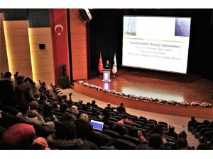 Türkiye’nin yenilenebilir enerji alanındaki yeri SAÜ’de konuşuldu