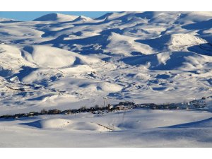 Bingöl’den kar manzaraları
