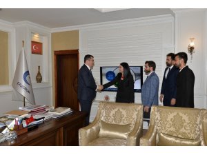 UCİM’den Erzurum Valisi Okay Memiş’e ziyaret