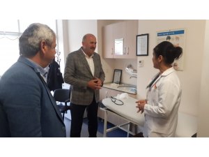 Başkan Ertürk’ten sağlık çalışanlarına Tıp Bayramı ziyareti