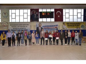 Okul Sporları Satranç Müsabakası sona erdi