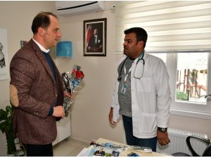 Başkan adayı Çalık, Tıp Bayramı’nda sağlık çalışanlarıyla  Buluştu