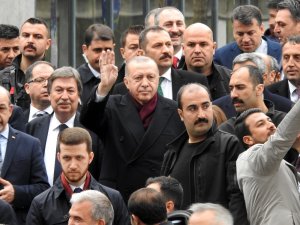 Gaziantep’te Cumhurbaşkanı Erdoğan’a sevgi seli