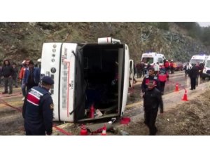 35 kişinin yaralandığı kazayı yapan şoför serbest kaldı