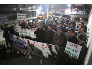 Şırnak’ta Yeni Zelanda’daki terör saldırısı protesto edildi
