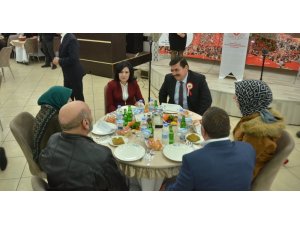 Erzincan’da şehit aileleri ve gaziler ile biraraya gelindi