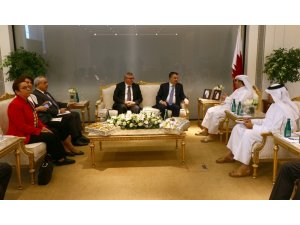 Bakan Pakdemirli, Katar Belediye ve Çevre Bakanı ile görüştü