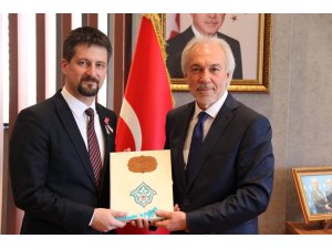 Macar Büyükelçisi Başkan Saraçoğlu’nu ziyaret etti