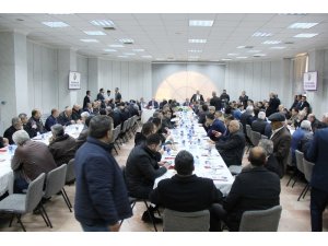 Ak Parti Gaziantep milletvekili ve belediye başkanlarından GTB’YE ziyaret