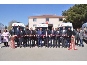5 adet tam donanımlı kara ambulansı Erzincan’da hizmete girdi