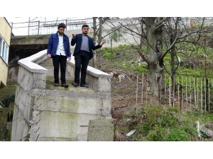 CHP’li belediyenin yaptığı merdiven Karadeniz fıkralarını aratmıyor