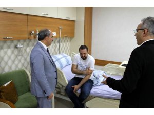 Konya’da darp edilen doktorun tedavisi sürüyor