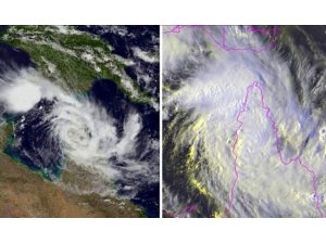 Avustralya’ya iki fırtına birden