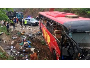 Gana’da otobüs kazası: 60 ölü