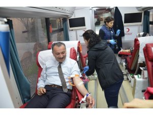 Çerkezköy’de kök hücre ve kan bağışı kampanyası