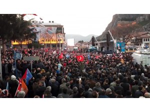 Cumhurbaşkanı Erdoğan, Amasya’da vatandaşlara seslendi
