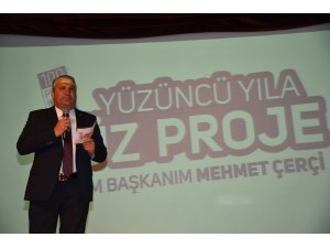 Başkan Çerçi’den Cumhuriyetin 100. yılına 100 proje