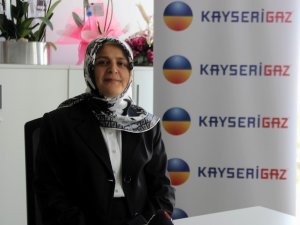 Türkiye’ye enerji veren kadın Kayserigaz’dan