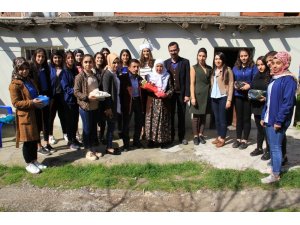 Bismil’deki öğrencilerden yaşlılara ziyaret