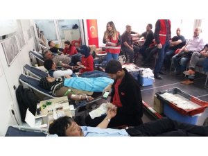 Kulu’da kan bağışına yoğun ilgi