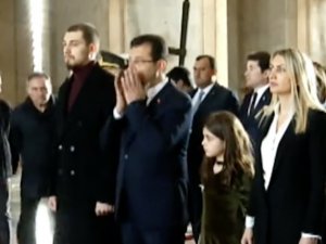 İmamoğlu’ndan saygı duruşu sonrası Atatürk’e dua