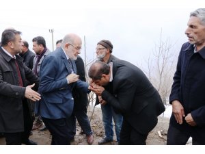 SP Genel Başkanı Karamollaoğlu’ndan başsağlığı ziyareti