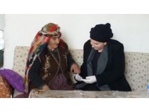 “Serhatta Şefkat Eli Projesi”yle yaşlı ve hasta vatandaşlara hizmet veriliyor