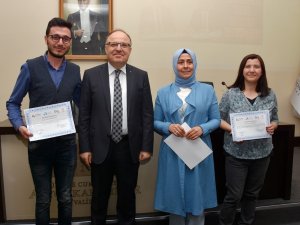 Gazeteci adayları sertifikalarını aldı