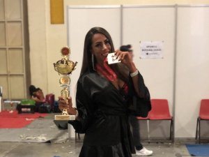 Derikli Berçem vücut geliştirmede Türkiye şampiyonu oldu