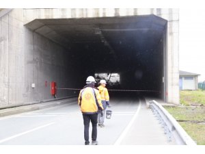 Göçük nedeniyle kapanan tünelin göçükten temizlenmesi için ihaleye yapılacak
