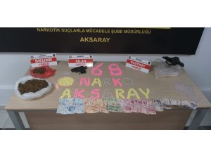 Aksaray’da uyuşturucu operasyonu: 5 tutuklama