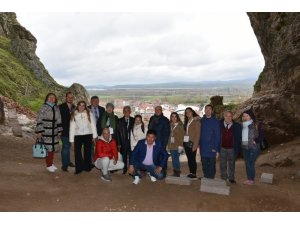 Türk dünyasından turizm fakültesi akademisyenleri İnönü’yü gezdiler