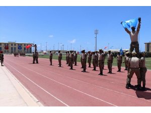 1’inci Somali Piyade Taburu’na mezuniyet töreni